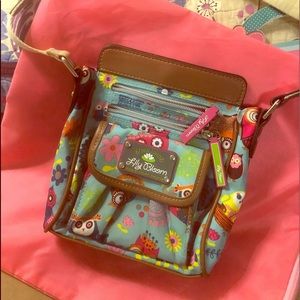 Lily Bloom Green Living Owl Cross body